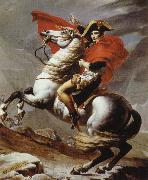 Jacques-Louis David napoleon bonaparte korsar alperna France oil painting artist